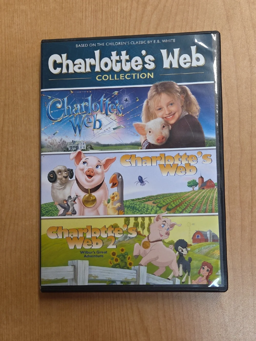 Charlotte's Web Book, Dvd, Vhs,‎ Pin And Babe Book
